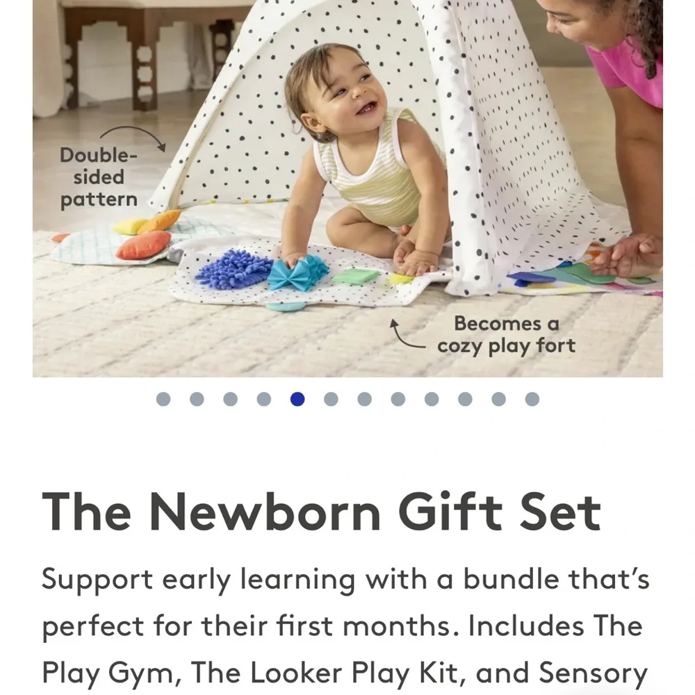 Lovery Colorful Newborn Play Gym and Toy Set